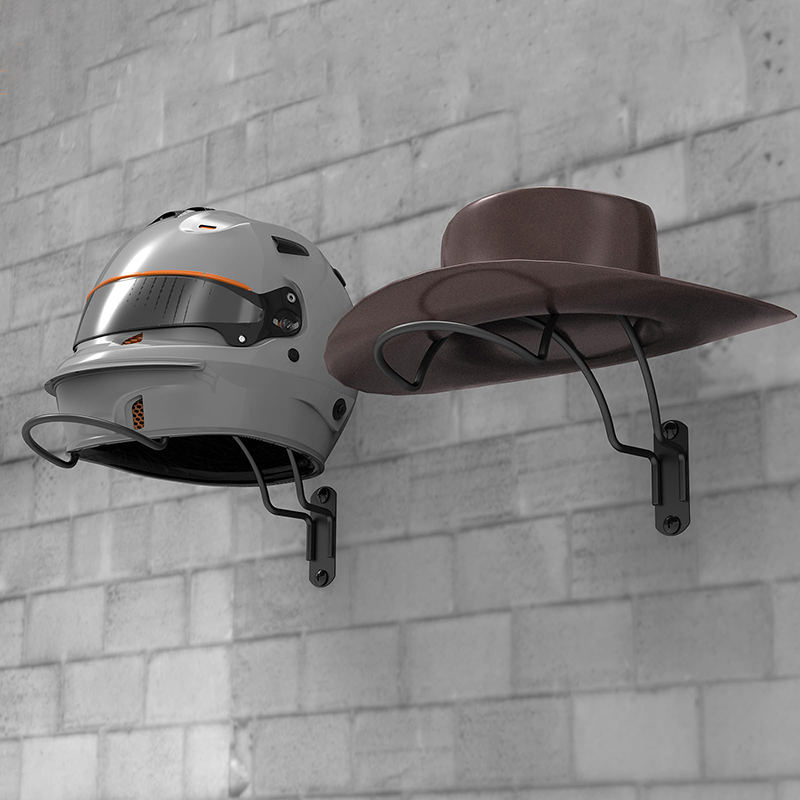 Equestrian Helmet - 1 قطعة حامل خوذة الحائط هوك