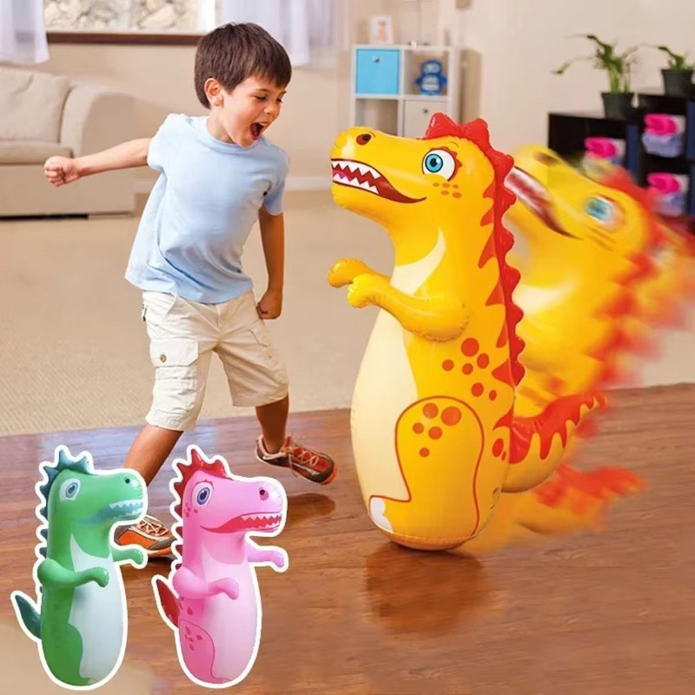 Outdoor Sport Activities For Kids - كيس ملاكمة قابل للنفخ على شكل