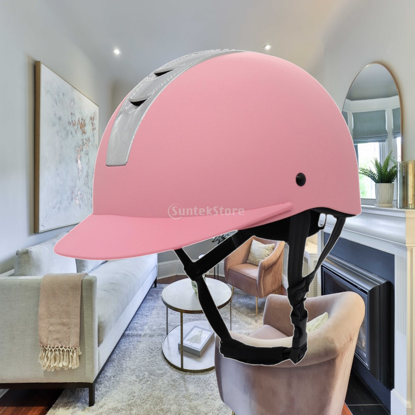 Equestrian Helmet - خوذة ركوب الخيل مريحة مع بطانة