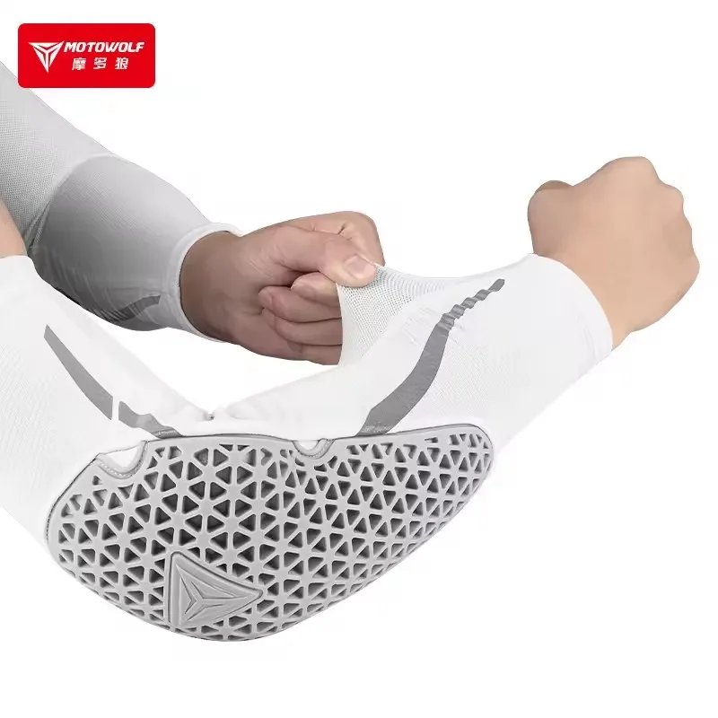Mtb Elbow Pad - واقيات كوع للدراجات النارية، مرنة وقابلة