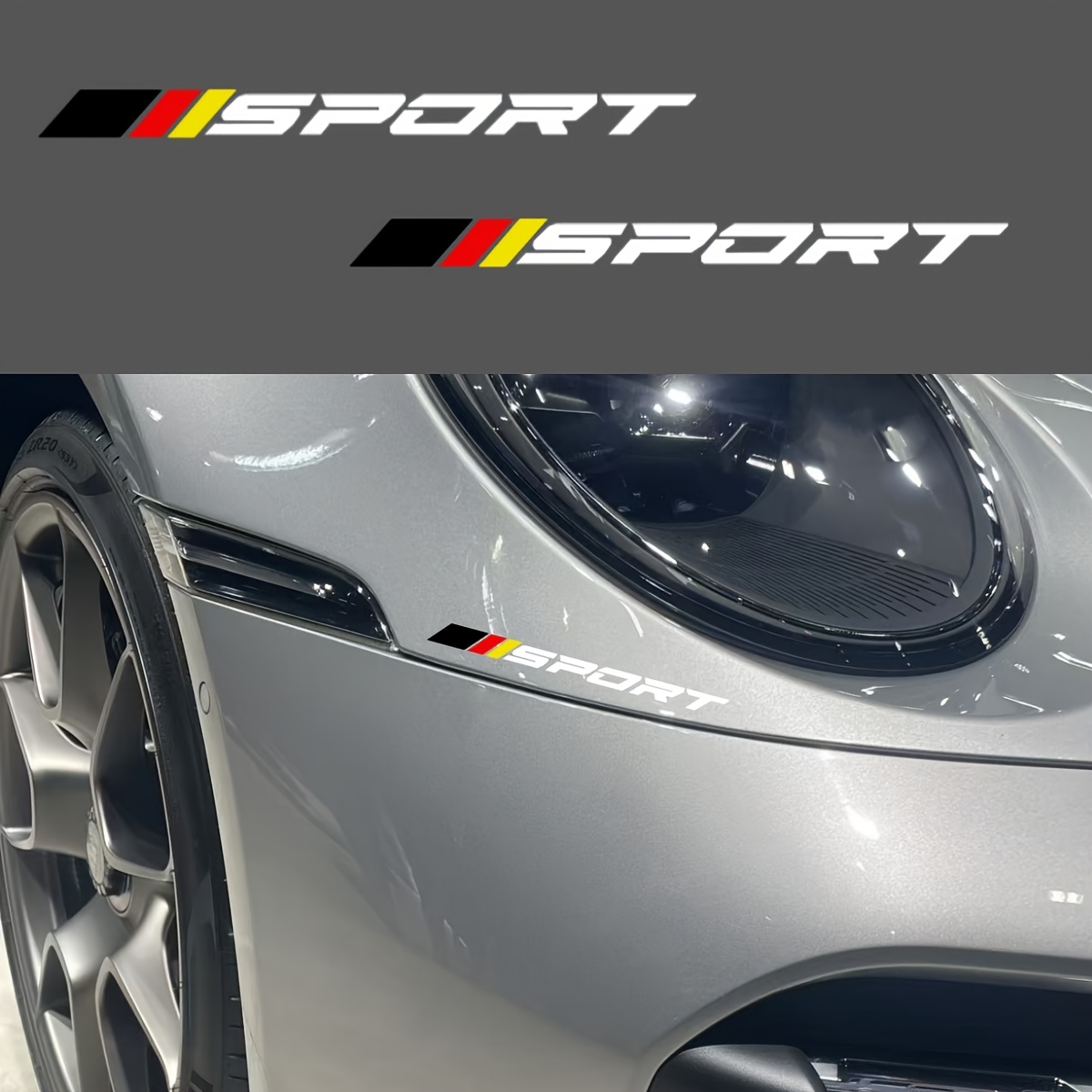Outdoor Sport Logo - قطعتان من ملصقات الشعار الرياضي ثنائية