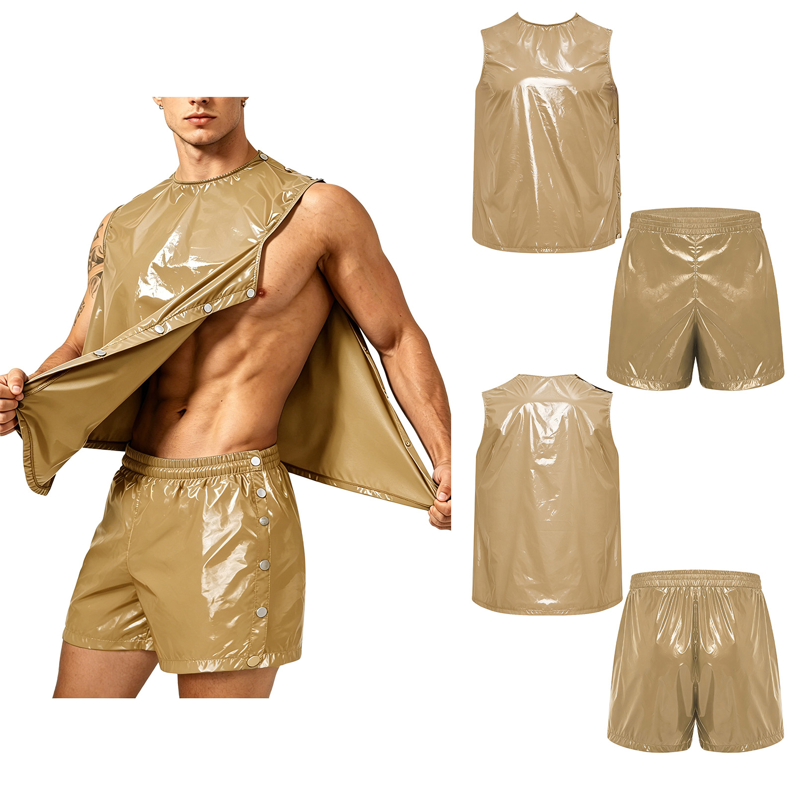 Outdoor Sports - طقم رياضي للرجال مقاوم للماء ومضاد