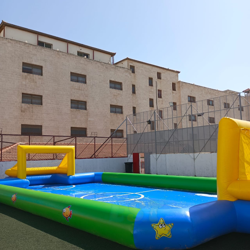 ملعب كرة قدم قابل للنفخ كبير ل - مراجعة Outdoor Sport Field وسعره