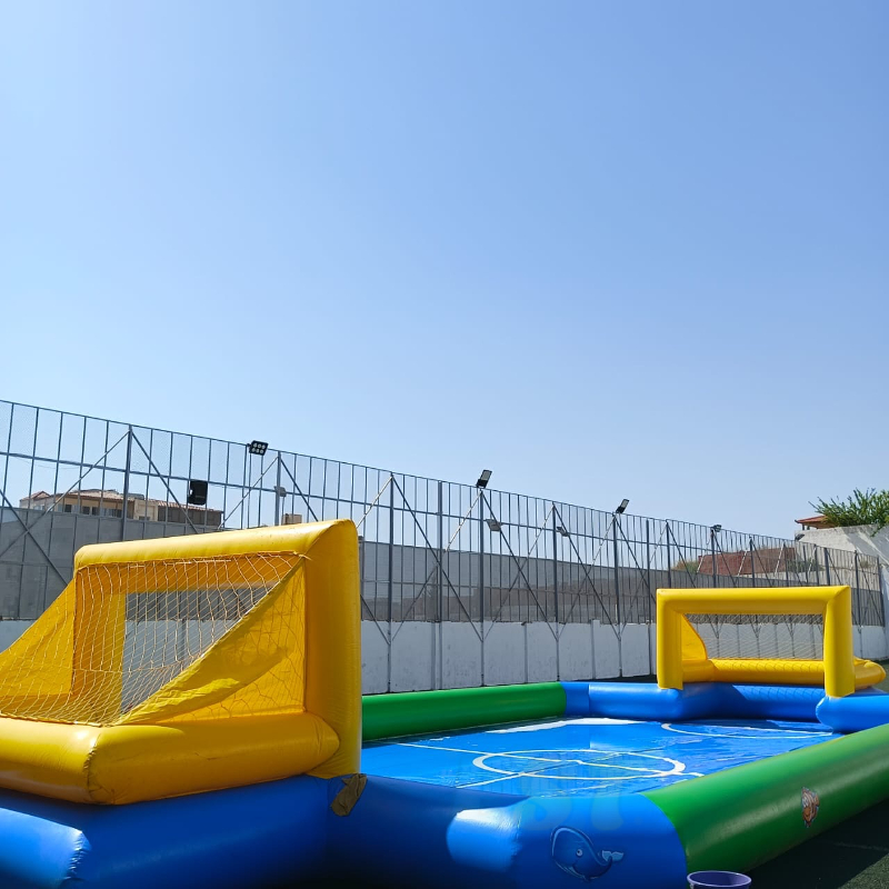 ملعب كرة قدم قابل للنفخ كبير ل - مراجعة Outdoor Sport Field وسعره