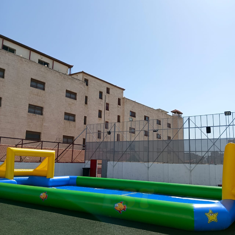 ملعب كرة قدم قابل للنفخ كبير ل - مراجعة Outdoor Sport Field وسعره