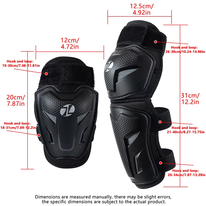 مجموعة واقيات الركبة والكوع لل - مراجعة Mtb Elbow Pad وسعره