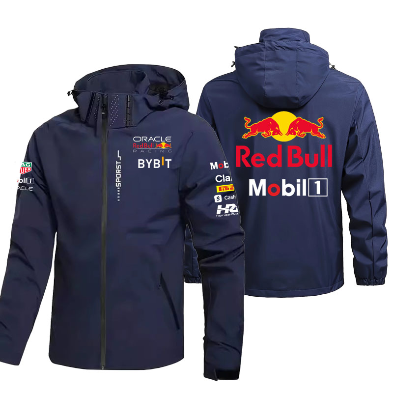 معطف ريد بول للرجال في الهواء  - مراجعة Outdoor Sport Logo وسعره