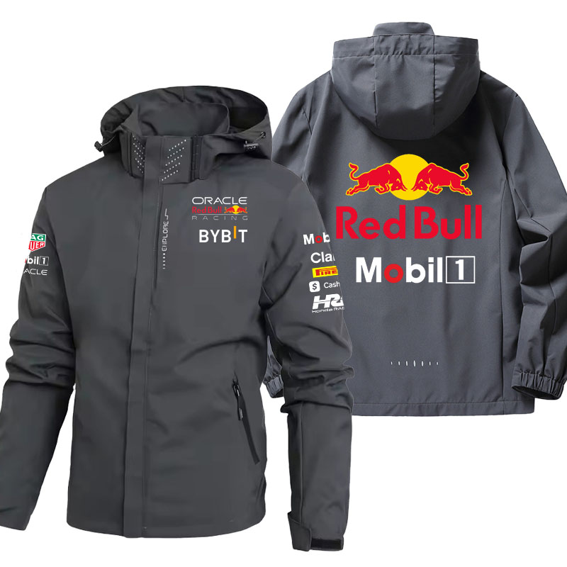 معطف ريد بول للرجال في الهواء  - مراجعة Outdoor Sport Logo وسعره