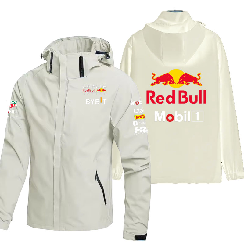 معطف ريد بول للرجال في الهواء  - مراجعة Outdoor Sport Logo وسعره
