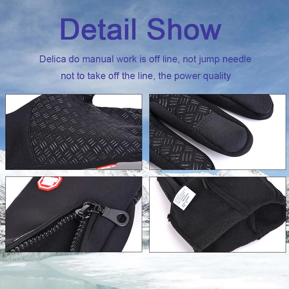 قفازات شتوية للرجال والنساء لر - مراجعة Outdoor Sport Gloves وسعره