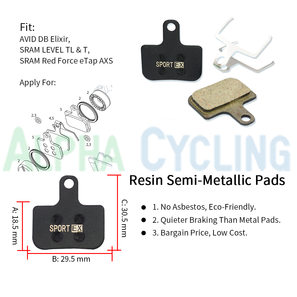 وسادات فرامل قرص الدراجة لـ AV - مراجعة Mtb Elbow Pad وسعره
