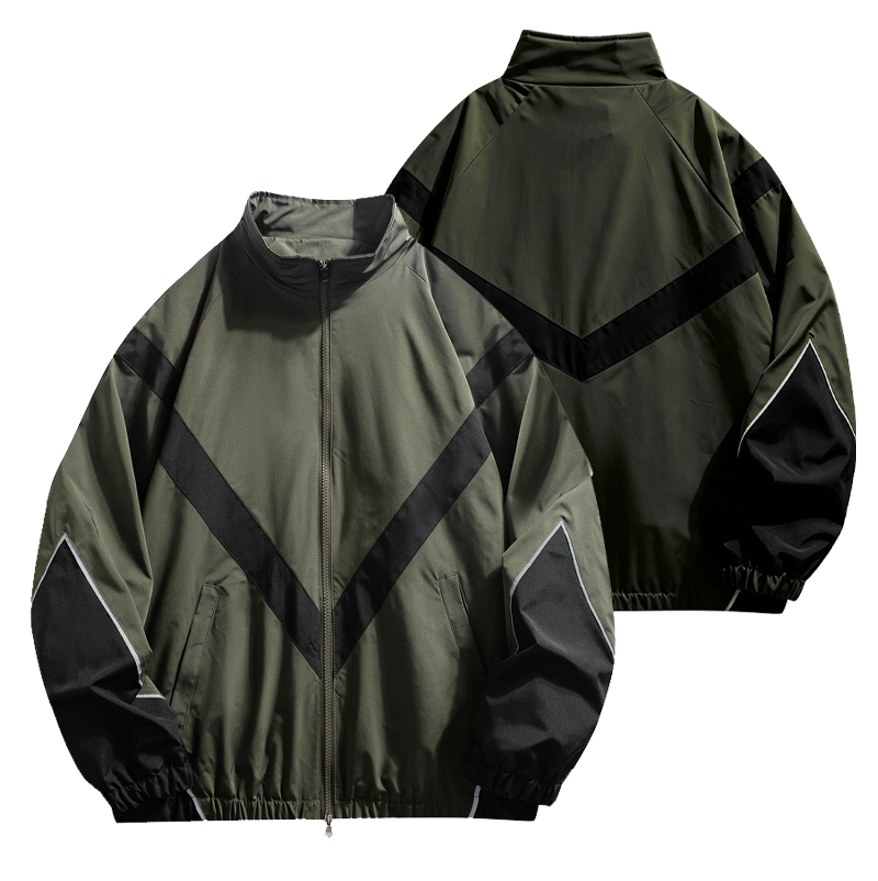 جاكيت سباق رجالي بسحاب وياقة ق - مراجعة Outdoor Sport Logo وسعره