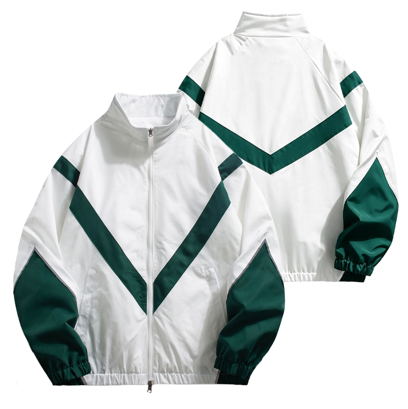جاكيت سباق رجالي بسحاب وياقة ق - مراجعة Outdoor Sport Logo وسعره