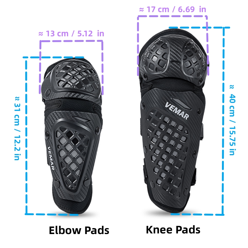 واقيات الركبة والكوع للبالغين  - مراجعة Mtb Elbow Pad وسعره