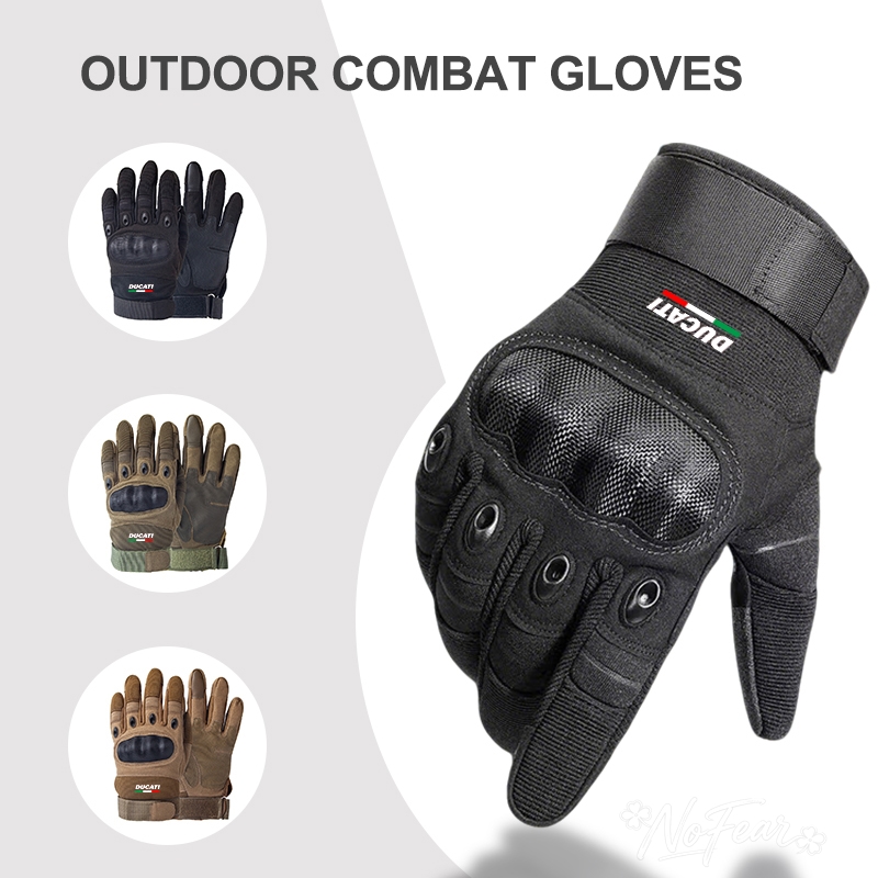 قطعتان من القفازات التكتيكية ا - مراجعة Outdoor Sport Gloves وسعره
