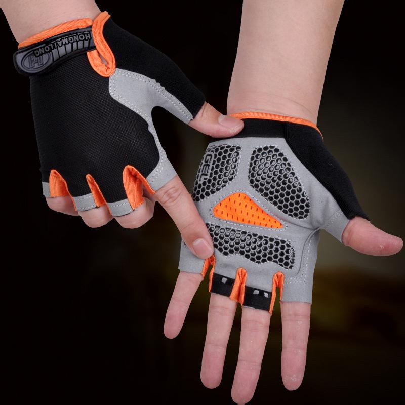 قفازات ركوب الدراجات نصف الأصا - مراجعة Outdoor Sport Gloves وسعره