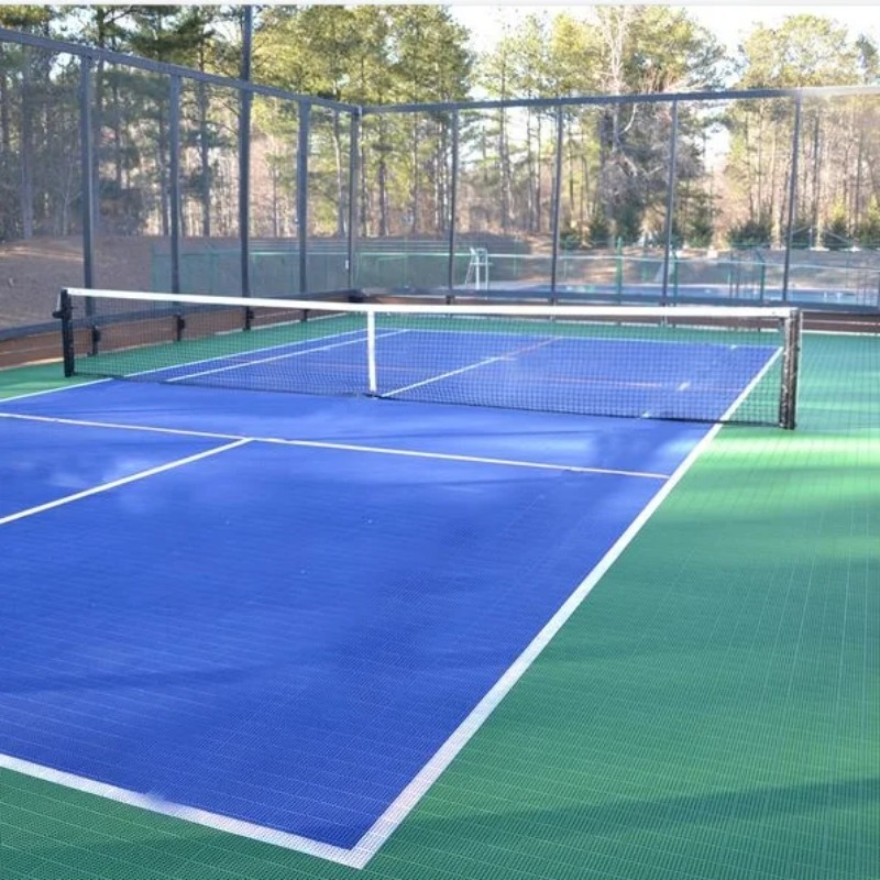 بلاط أرضيات ملاعب PP Picklebal - مراجعة Outdoor Sport Floor Tiles وسعره
